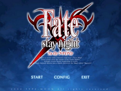 Fate/stay night免费下载-Fate/stay night中文免安装版免费下载