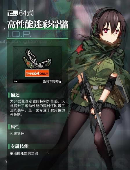 少女前线手游3月签到取得64式专属装备详细说明_少女前线手游3月签到取得64式专属装备如何