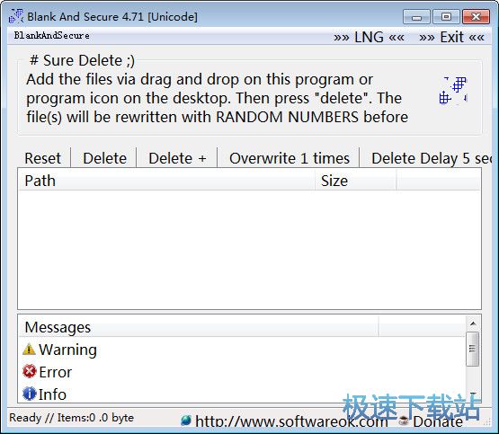 文件安全删除工具下载_Blank And Secure 5.01 官方中文版