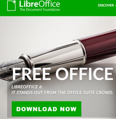 LibreOffice官方绿色版免费下载_英文版下载